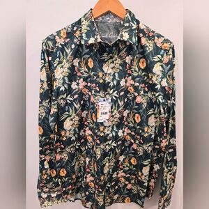 Robert Graham Multicolor Floral Button Down Shirt